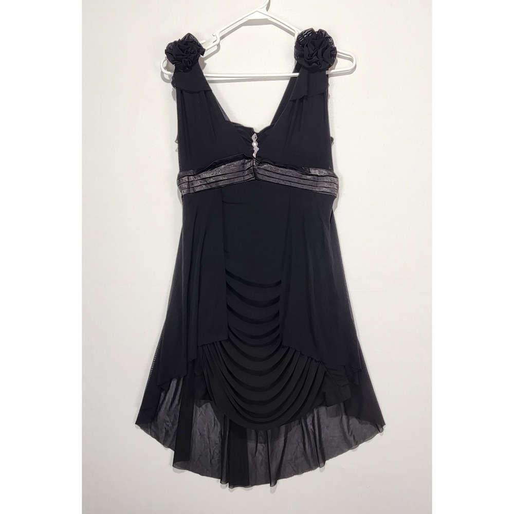 Unbranded Women's Multi Layer Embellished‎ Y2K Mini Dress Size XL
